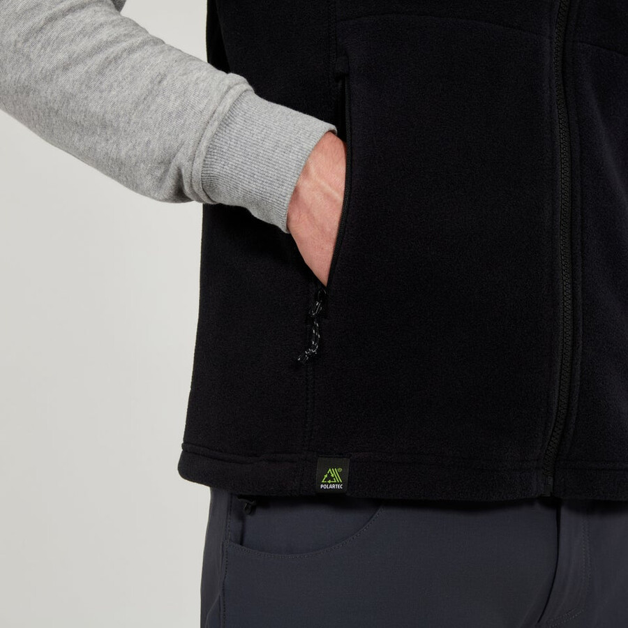 gli uomini del prisma interattiva polartec fleece gilet - nero berghaus