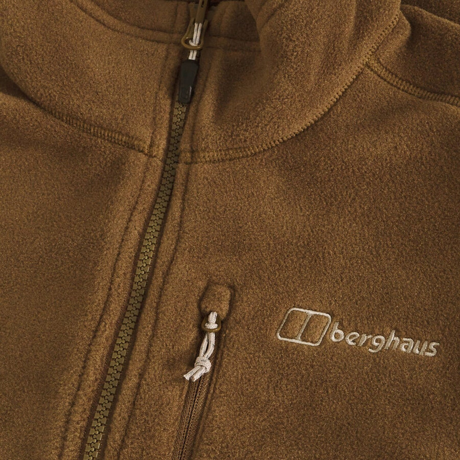 gli uomini del prisma interattiva polartec fleece gilet - marrone berghaus