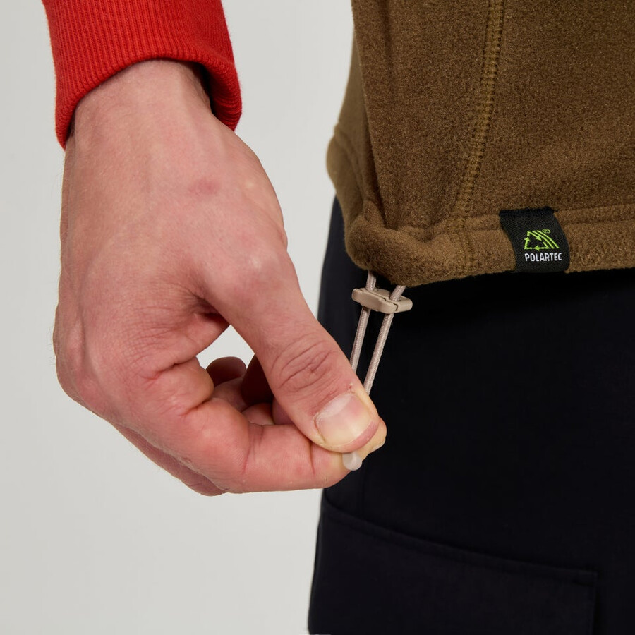 gli uomini del prisma interattiva polartec fleece gilet - marrone berghaus