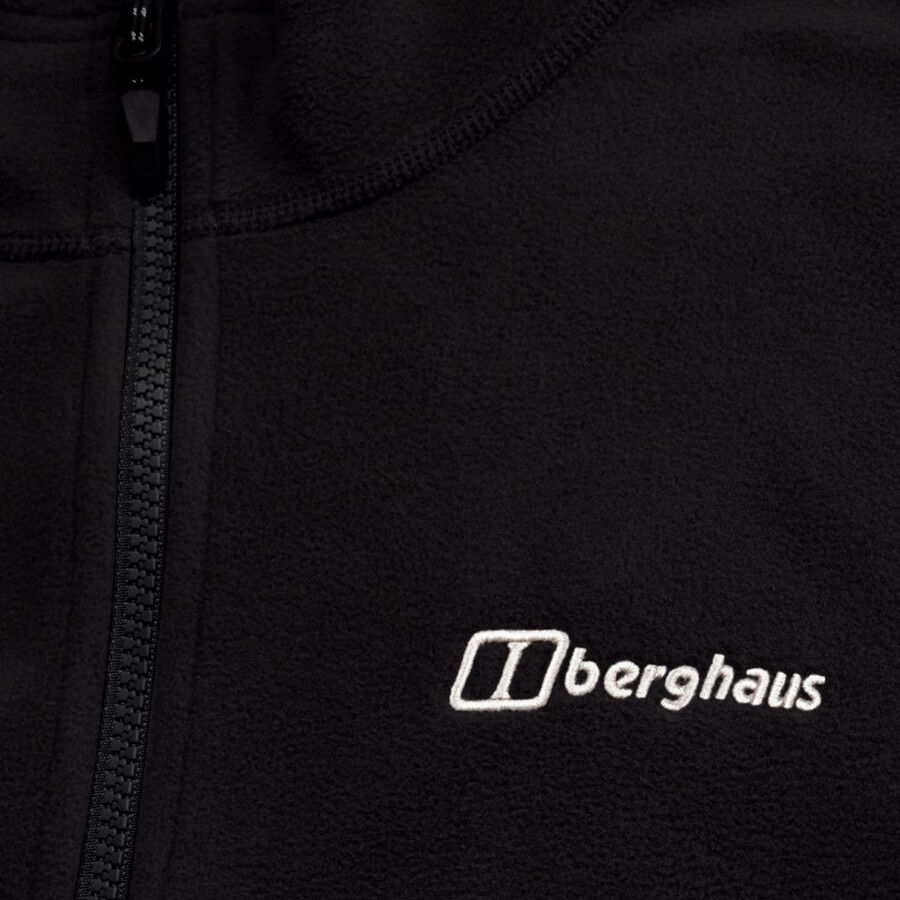 gli uomini del prisma micro interattiva polartec giacca in pile - nero berghaus