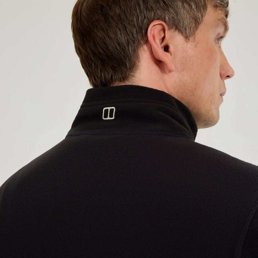 gli uomini del prisma micro interattiva polartec giacca in pile - nero berghaus