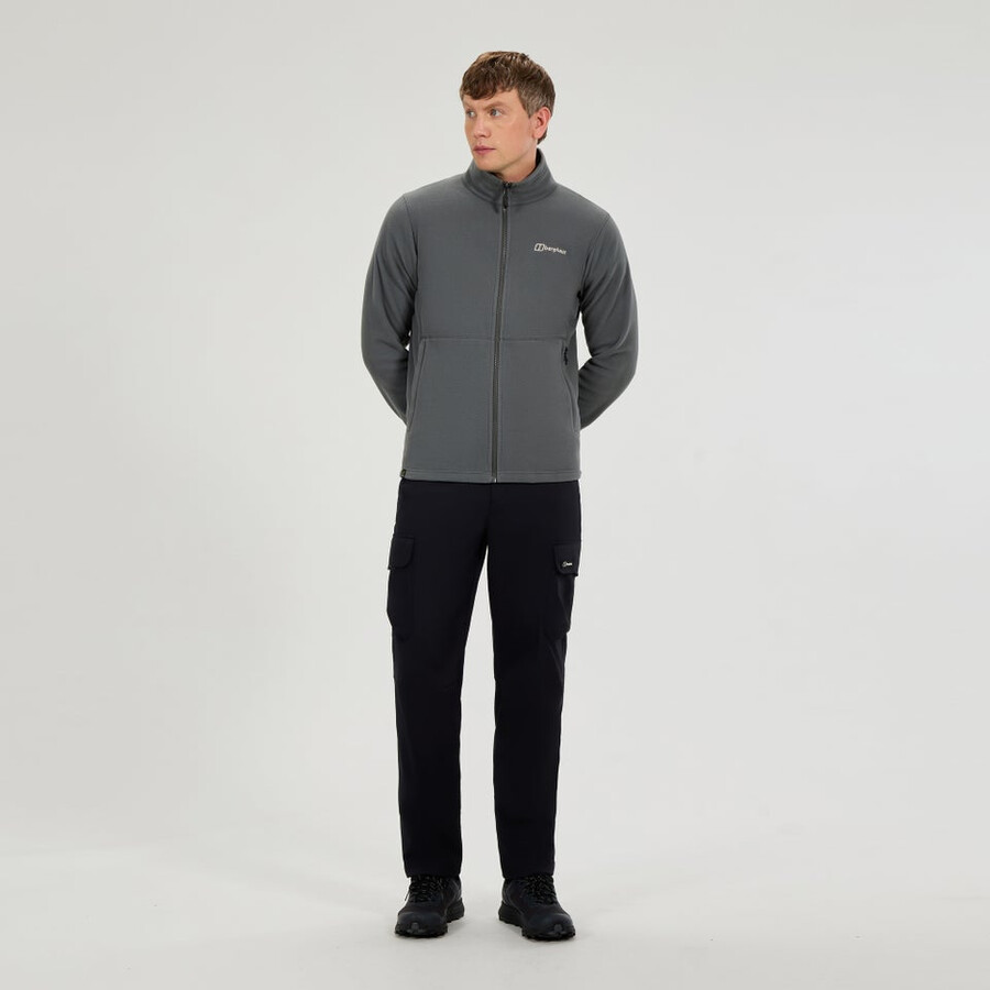 gli uomini del prisma micro interattiva polartec giacca in pile - grigio berghaus