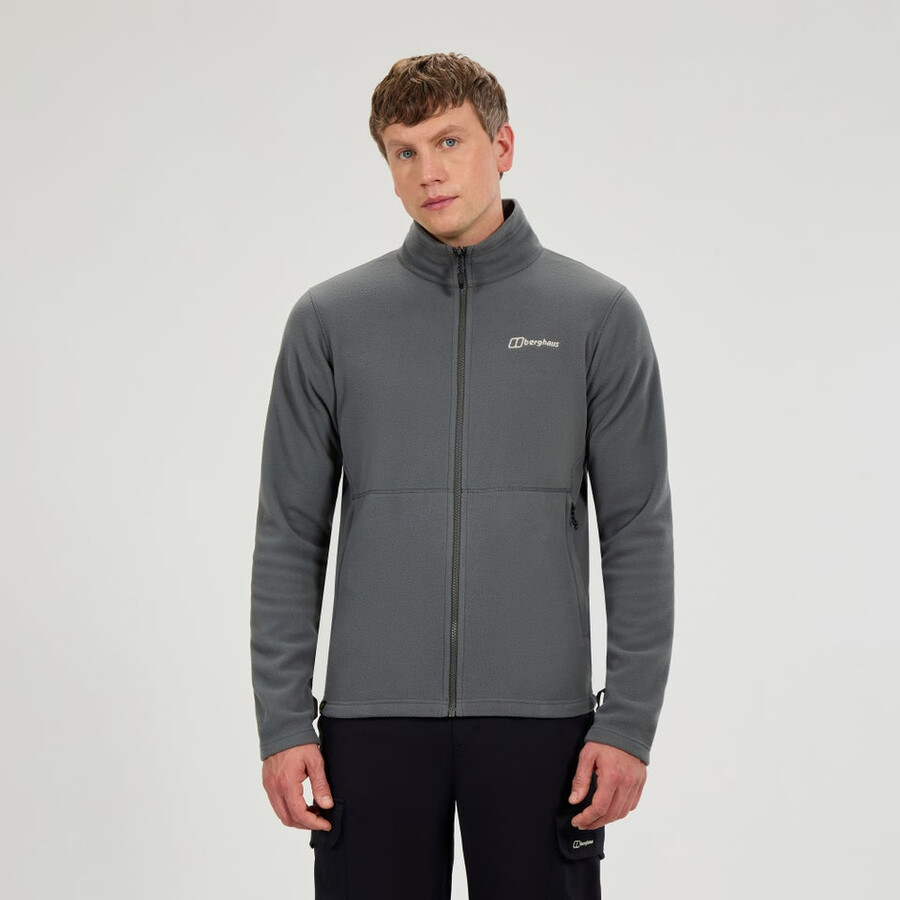 gli uomini del prisma micro interattiva polartec giacca in pile - grigio berghaus