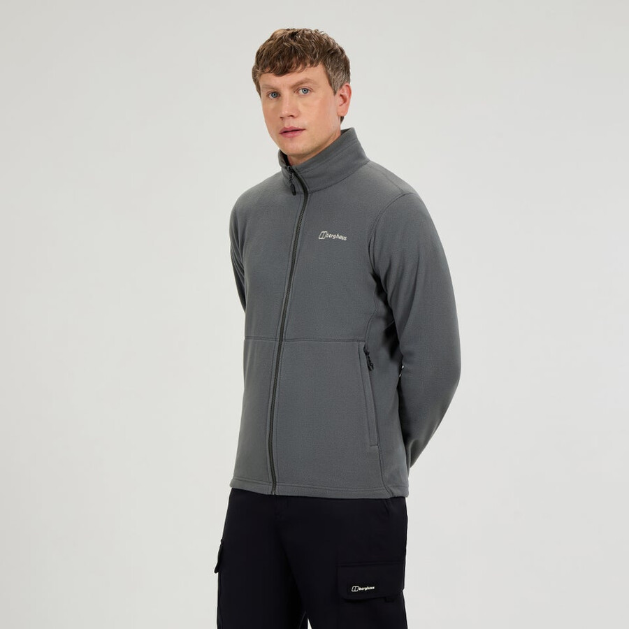 gli uomini del prisma micro interattiva polartec giacca in pile - grigio berghaus