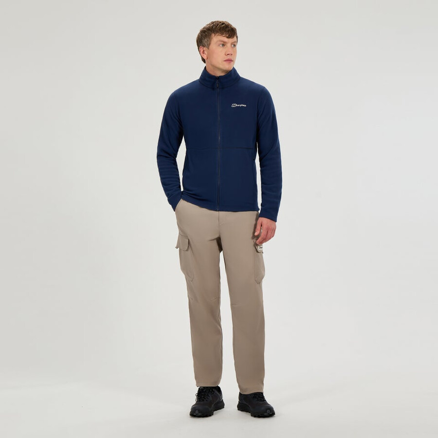 gli uomini del prisma micro interattiva polartec giacca in pile - blu berghaus
