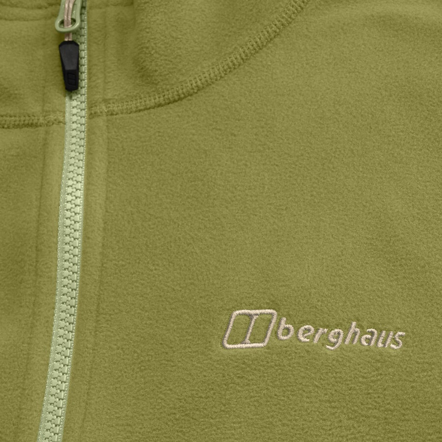 gli uomini del prisma interactive micro pile polartec giacca - verde berghaus