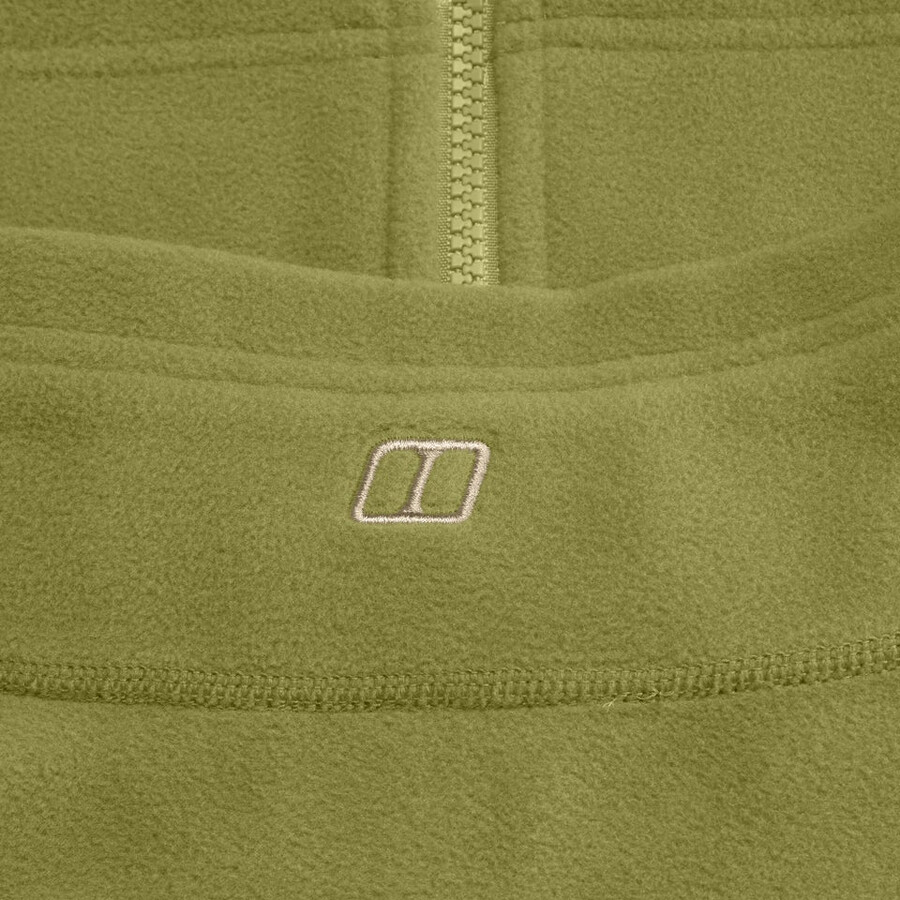 gli uomini del prisma interactive micro pile polartec giacca - verde berghaus