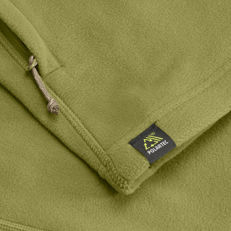 gli uomini del prisma interactive micro pile polartec giacca - verde berghaus