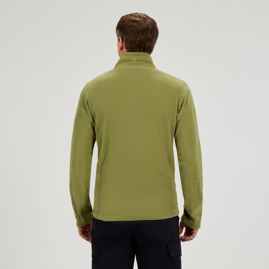 gli uomini del prisma interactive micro pile polartec giacca - verde berghaus
