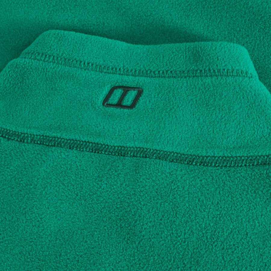 gli uomini del prisma micro mezza zip pile polartec - verde berghaus