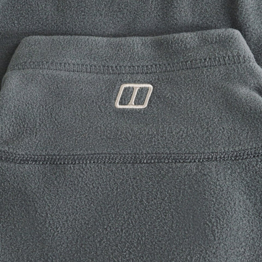 gli uomini del prisma micro mezza zip pile polartec - grigio berghaus