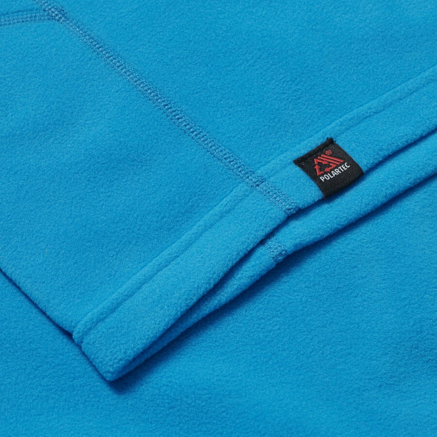 gli uomini del prisma micro mezza zip pile polartec - blu berghaus