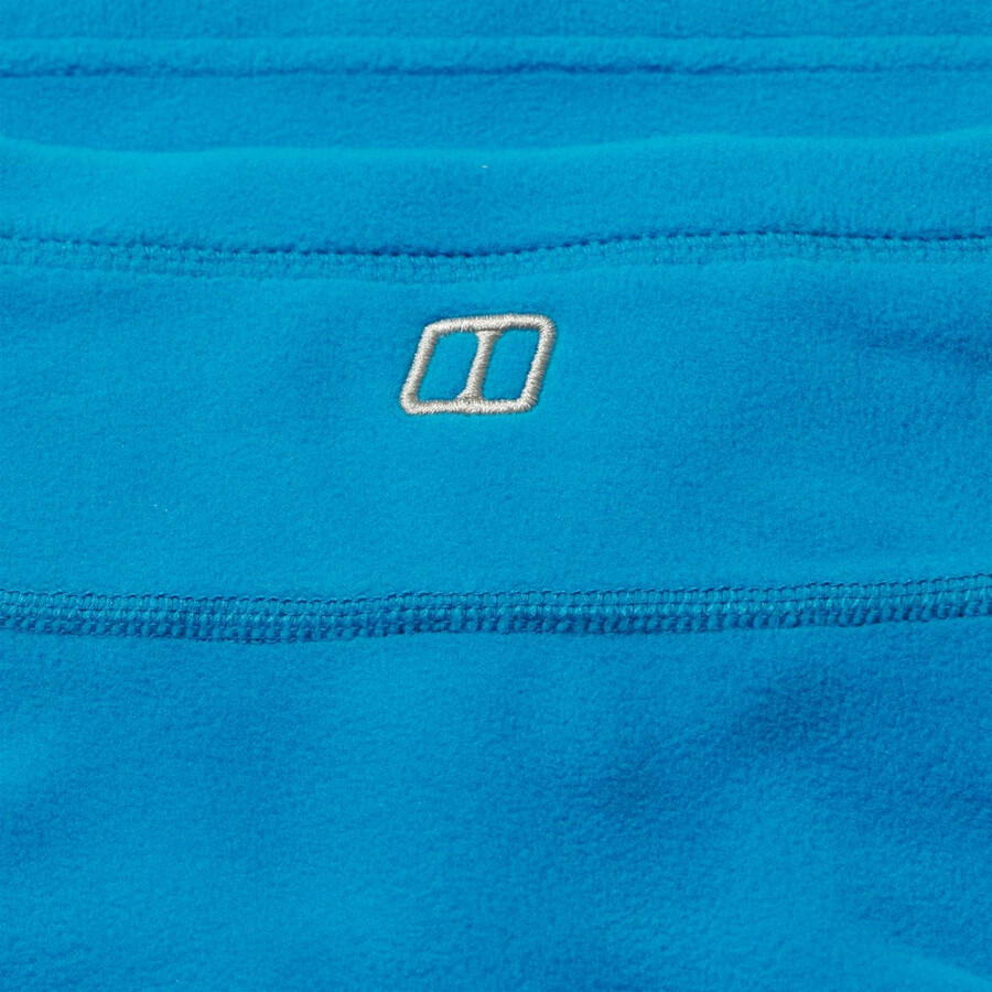 gli uomini del prisma micro mezza zip pile polartec - blu berghaus