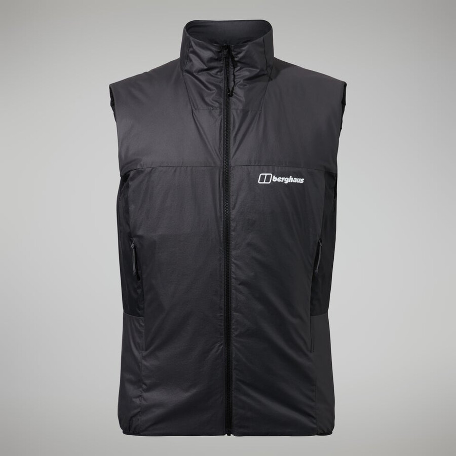 uomini mtn spigolo lb sintetico gilet - grigionero berghaus