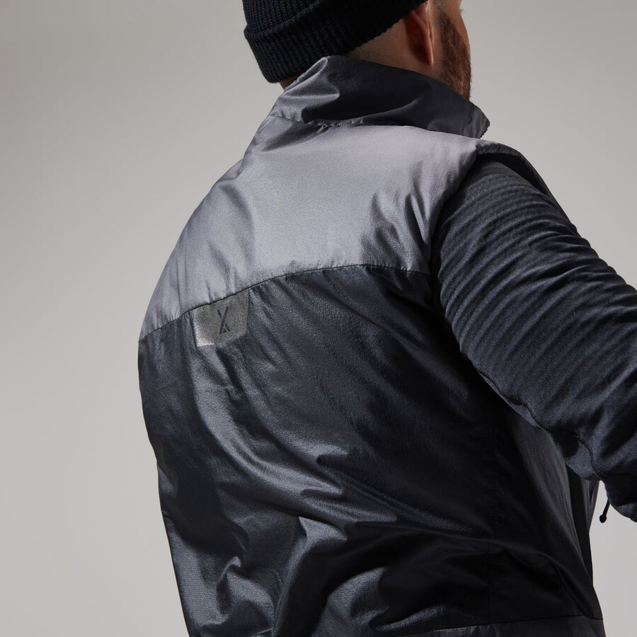 uomini mtn spigolo lb sintetico gilet - grigionero berghaus
