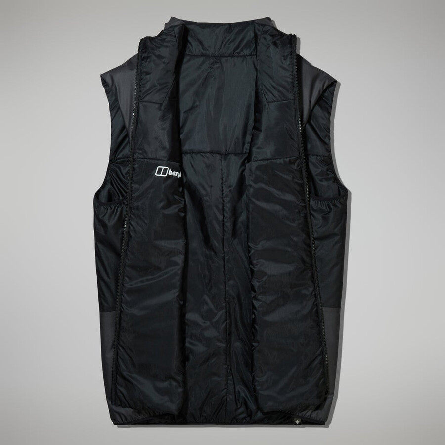 uomini mtn spigolo lb sintetico gilet - grigionero berghaus