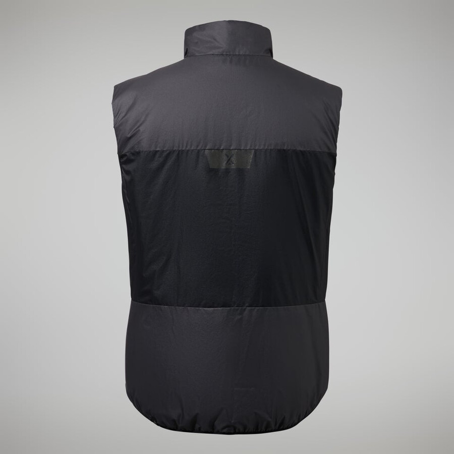 uomini mtn spigolo lb sintetico gilet - grigionero berghaus