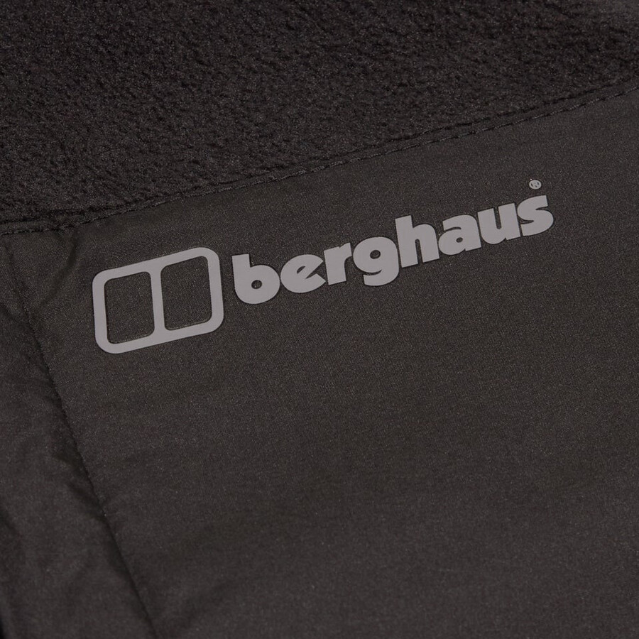 gli uomini del prisma guida interattiva polartec giacca in pile - nero berghaus