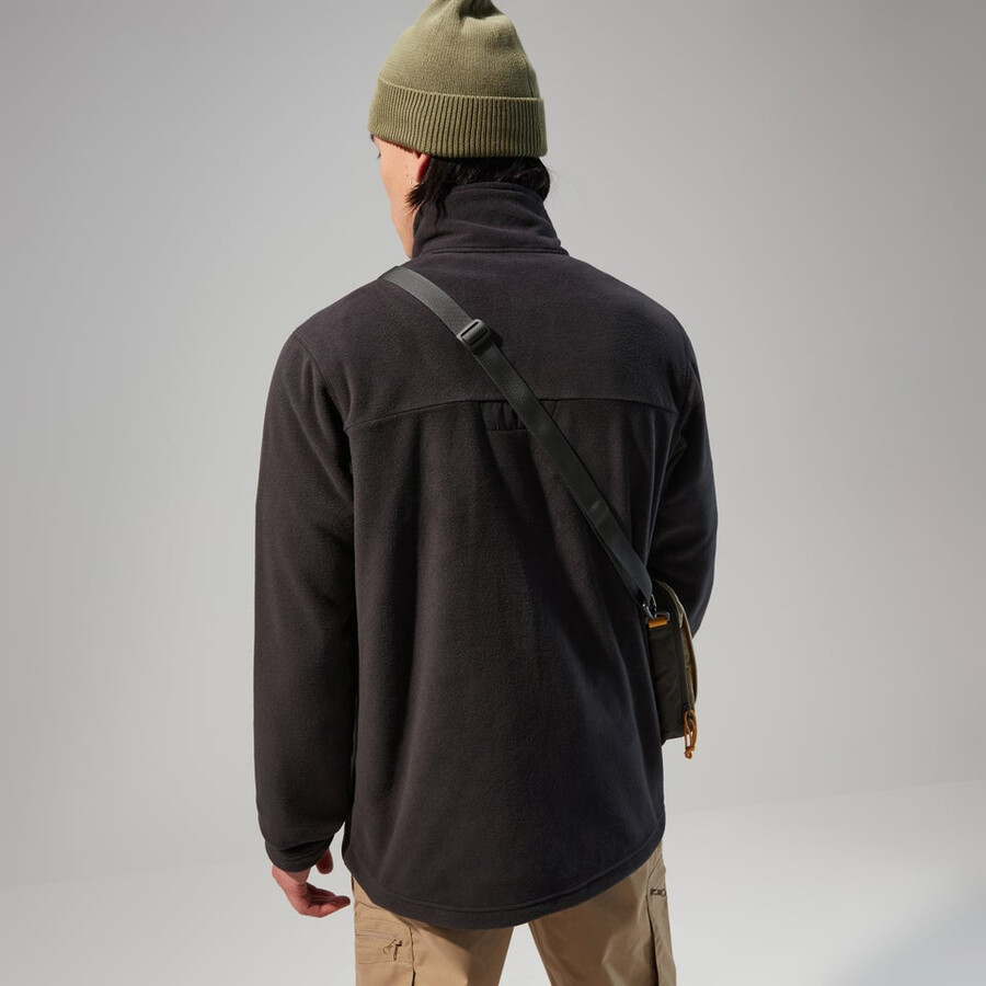 gli uomini del prisma guida interattiva polartec giacca in pile - nero berghaus