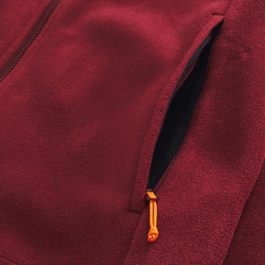gli uomini del prisma guida interattiva polartec giacca in pile - nerorosso berghaus