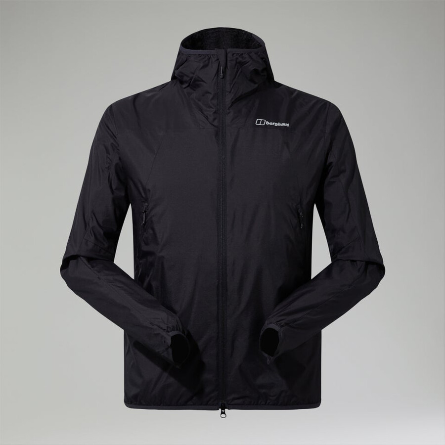 gli uomini alfa resistere-air jacket nero berghaus