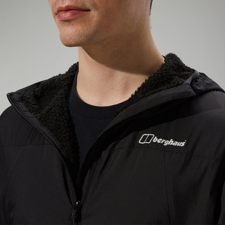 gli uomini alfa resistere-air jacket nero berghaus