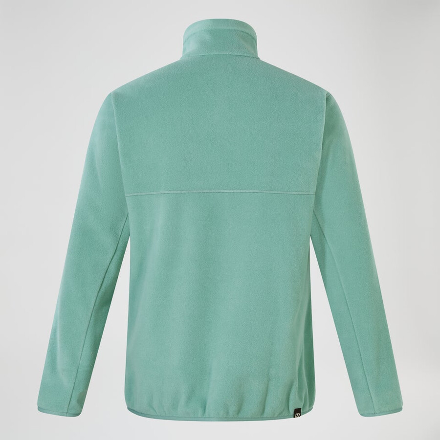 uomini felltop batter docchio pullover in pile verde berghaus
