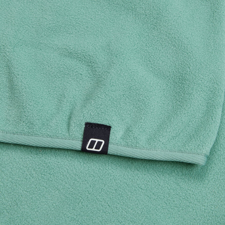 uomini felltop batter docchio pullover in pile verde berghaus