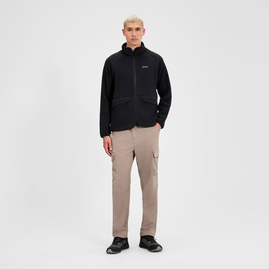 uomini hanby rilassato giacca - nero berghaus