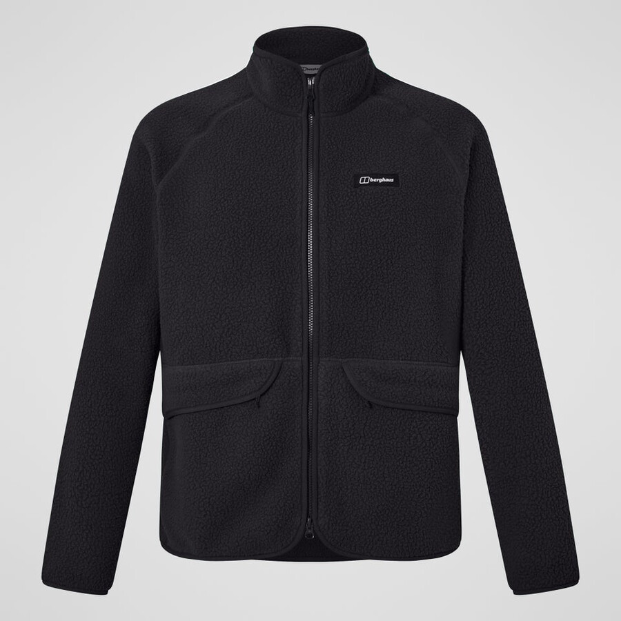 uomini hanby rilassato giacca - nero berghaus
