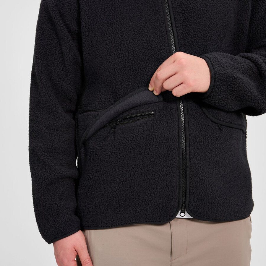 uomini hanby rilassato giacca - nero berghaus