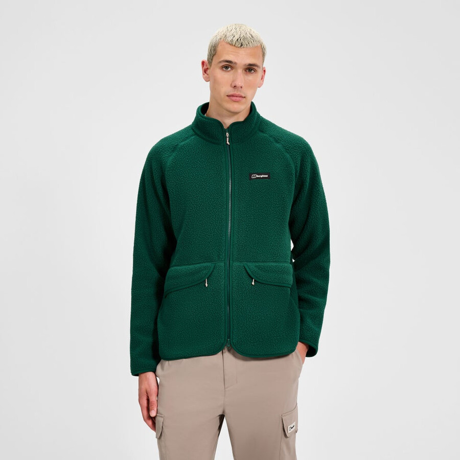 uomini hanby rilassato giacca - verde berghaus