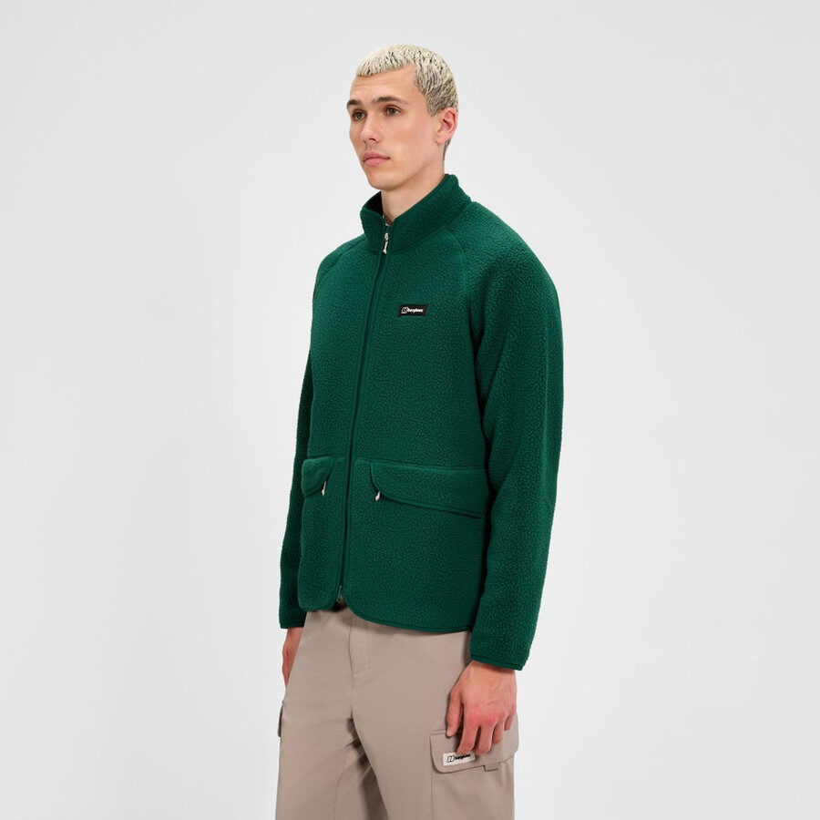 uomini hanby rilassato giacca - verde berghaus