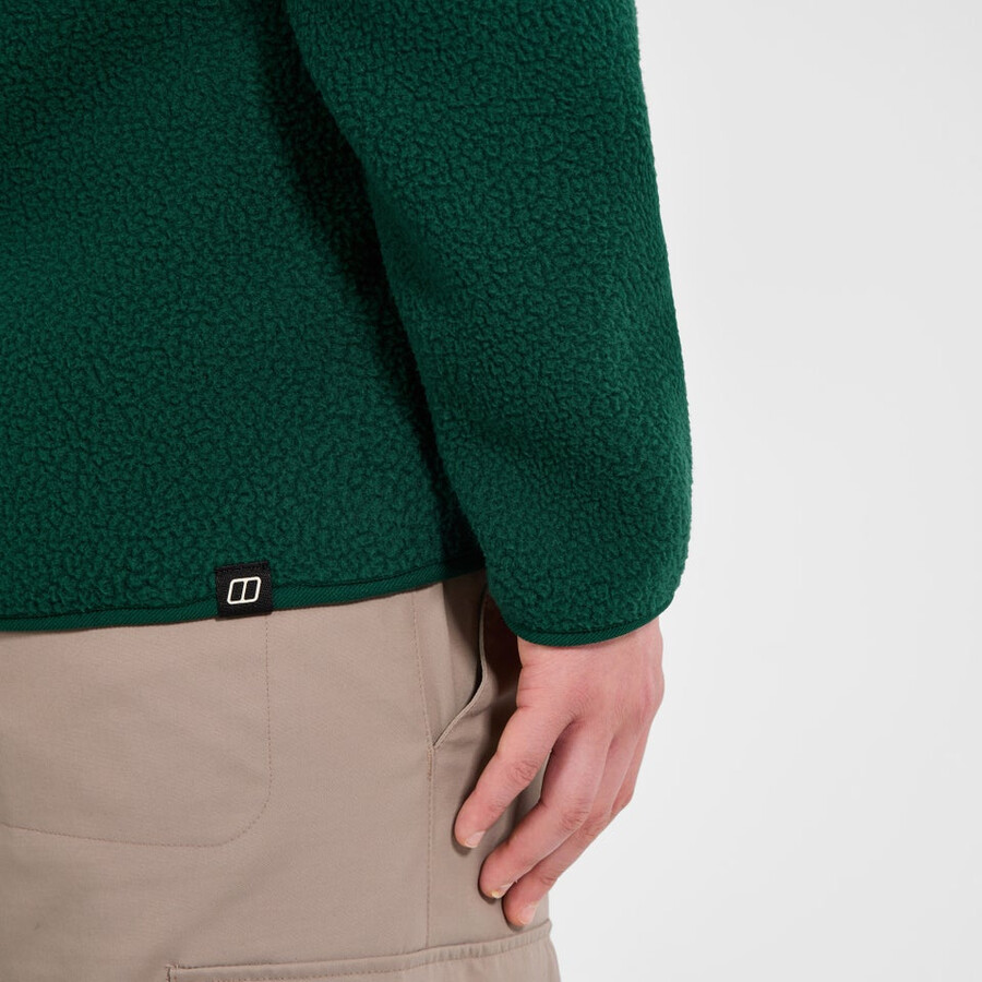 uomini hanby rilassato giacca - verde berghaus