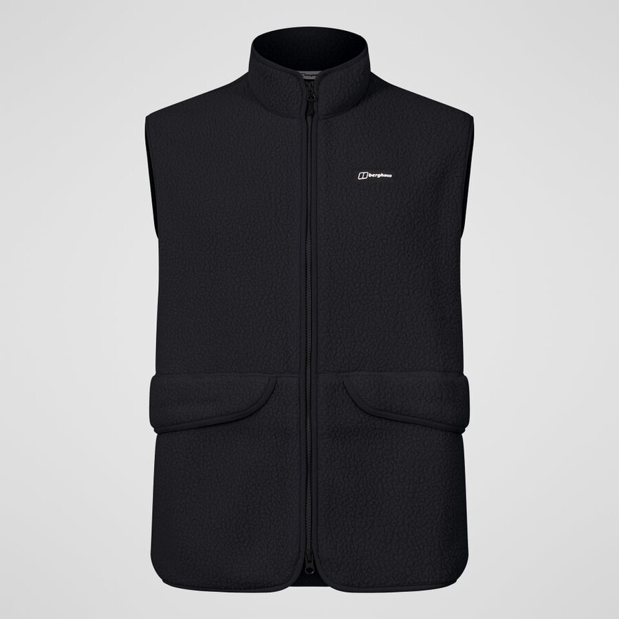 uomini hanby rilassato gilet - nero berghaus