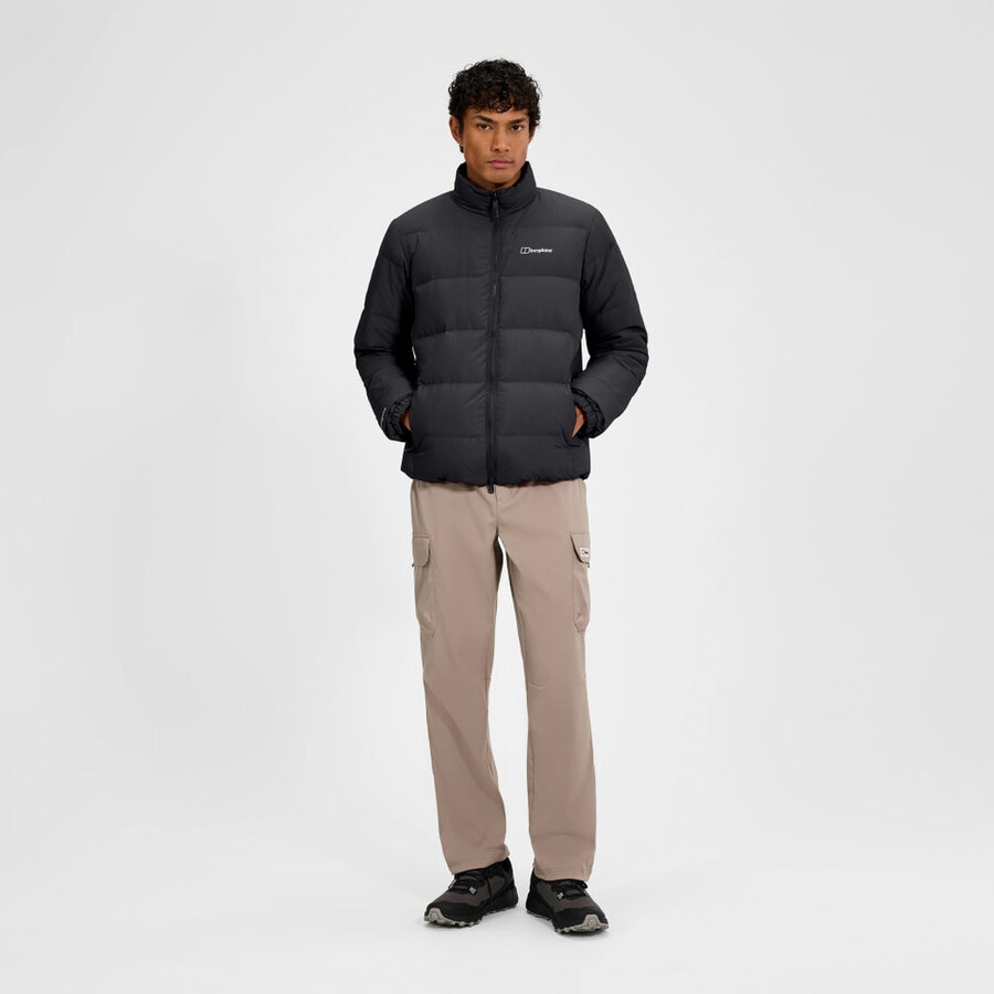uomini fulstow reversibile piumino - nero berghaus