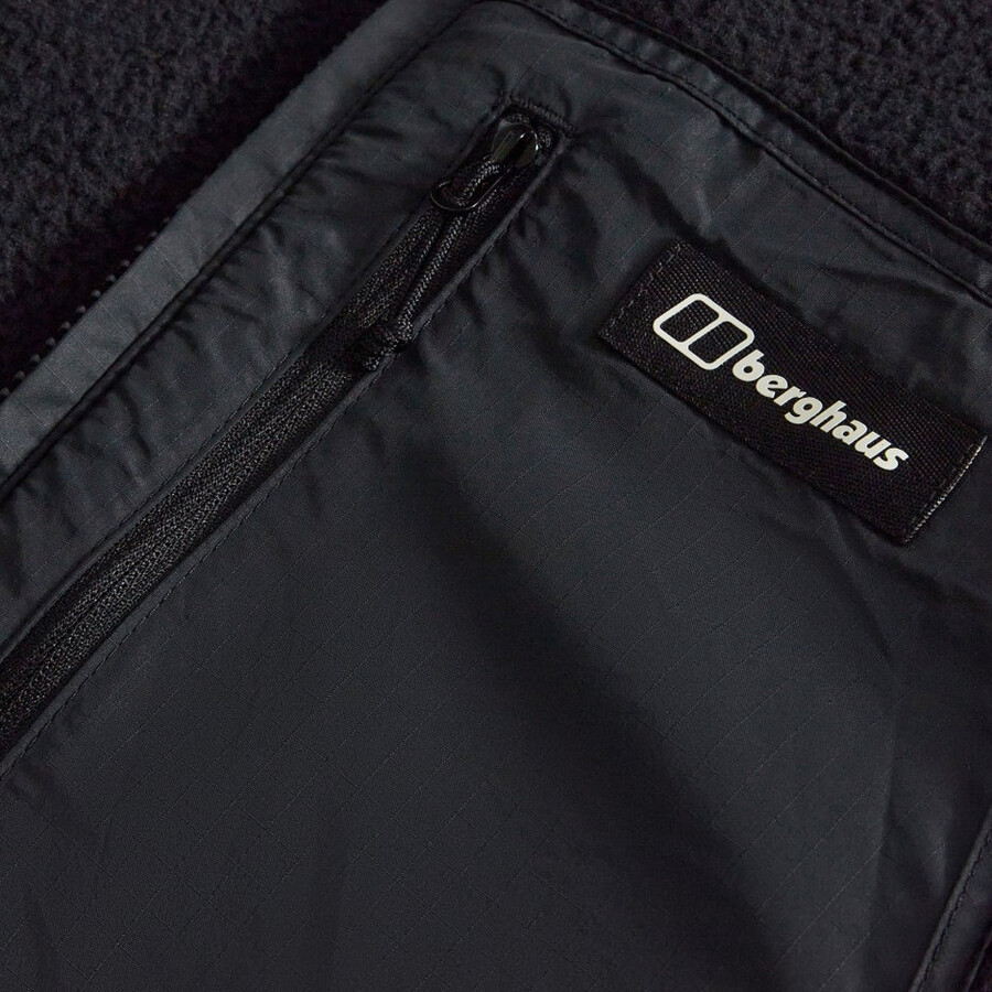 uomini fulstow reversibile piumino - nero berghaus