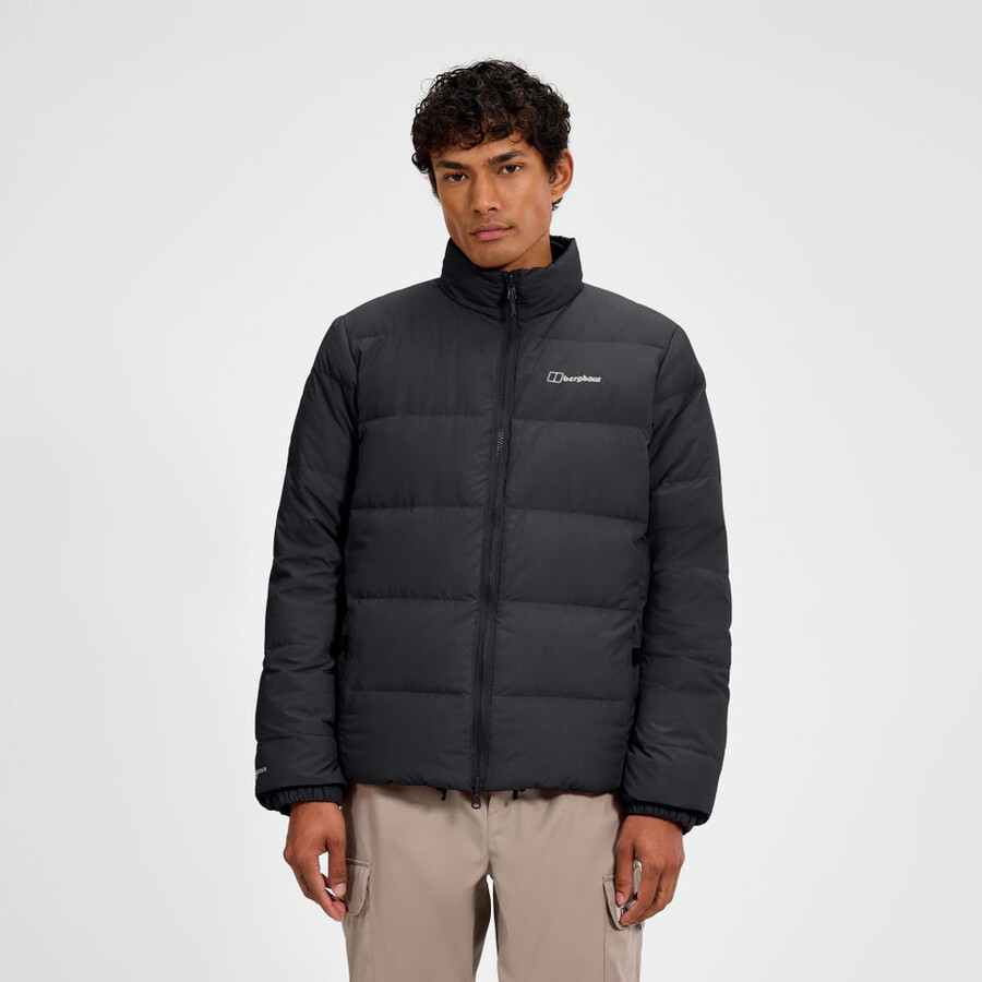 uomini fulstow reversibile piumino - nero berghaus