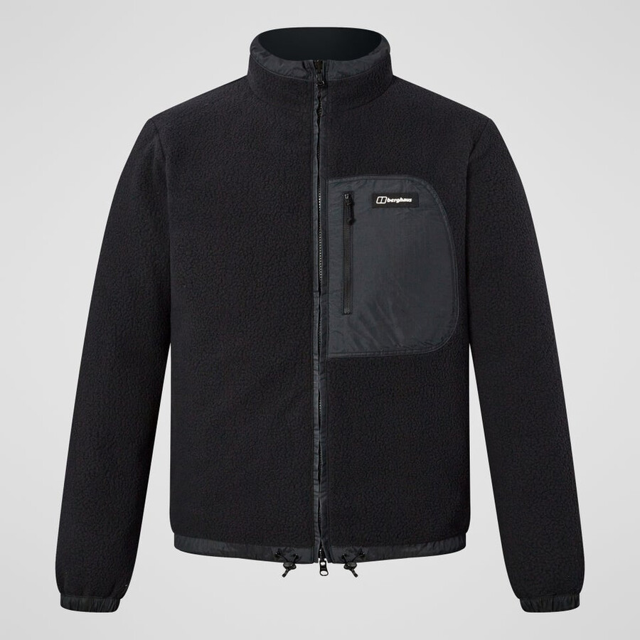 uomini fulstow reversibile piumino - nero berghaus
