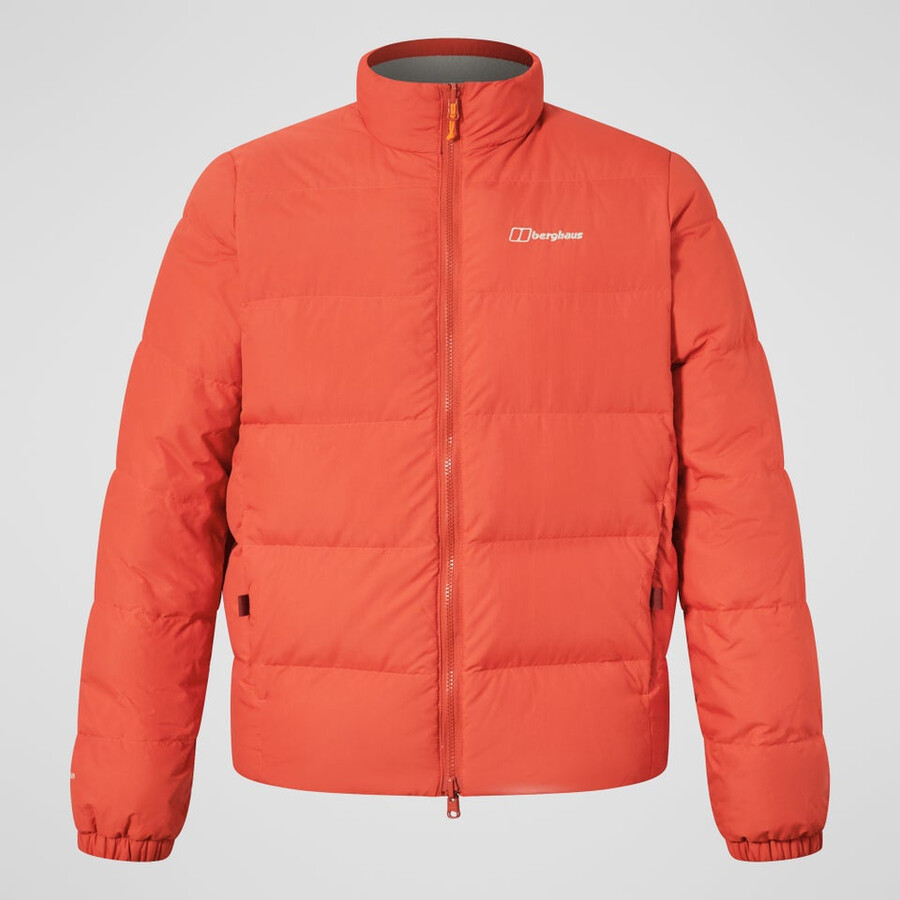 uomini fulstow reversibile piumino - arancionegrigio berghaus