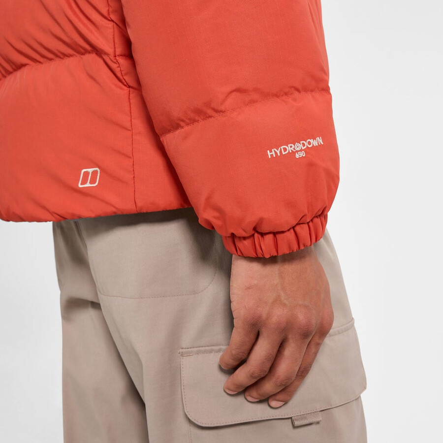 uomini fulstow reversibile piumino - arancionegrigio berghaus
