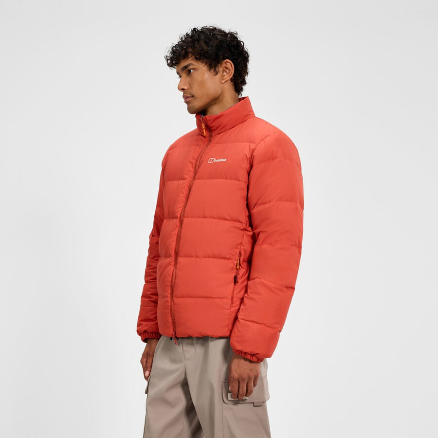 uomini fulstow reversibile piumino - arancionegrigio berghaus