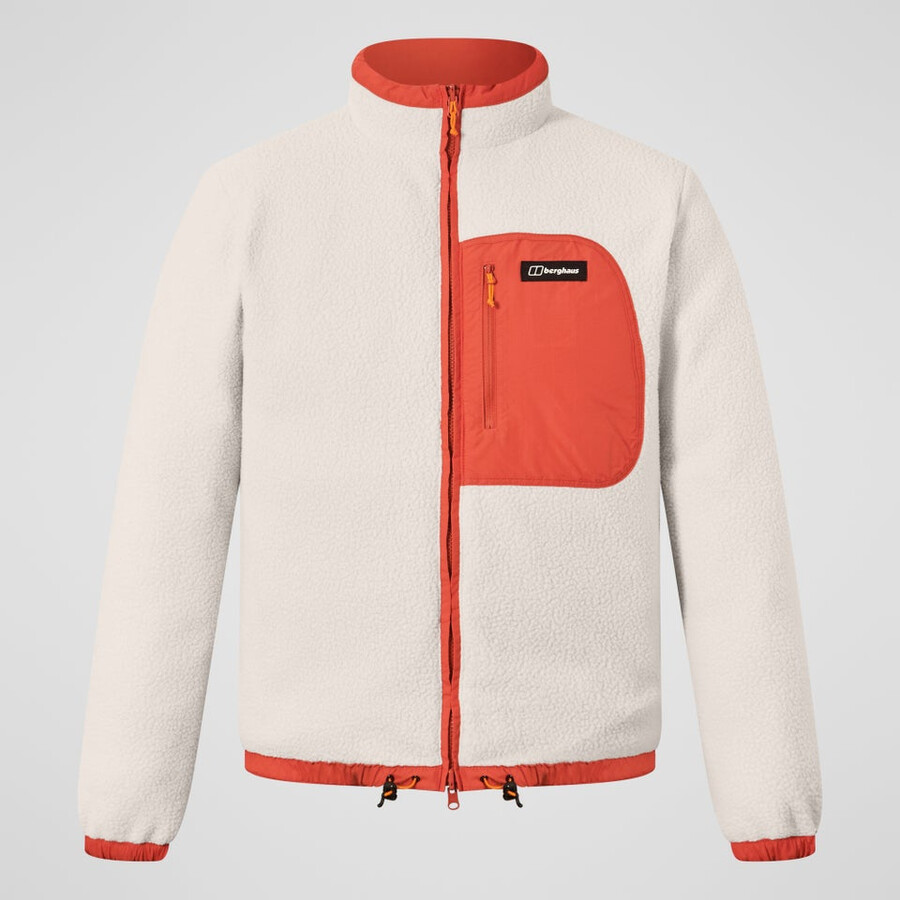 uomini fulstow reversibile piumino - arancionegrigio berghaus