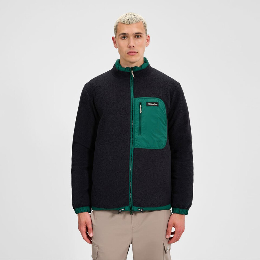 uomini fulstow reversibile giù giacca - verdenero berghaus