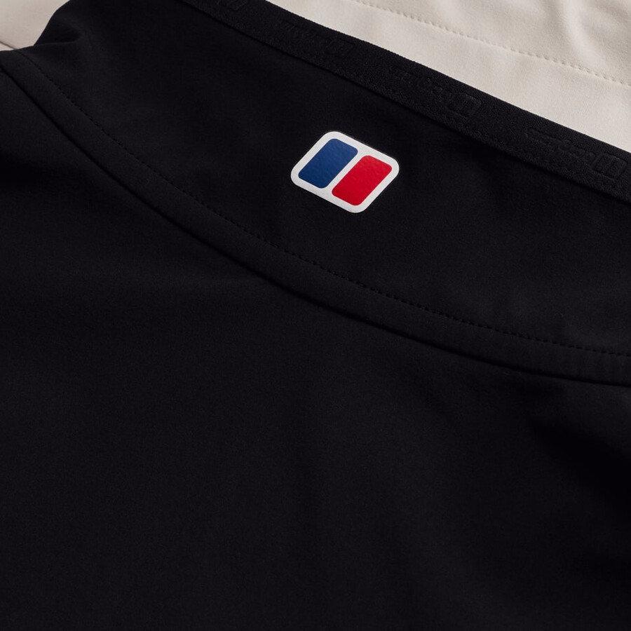 gli uomini del terreno trek mezza zip giacca - grigionero berghaus