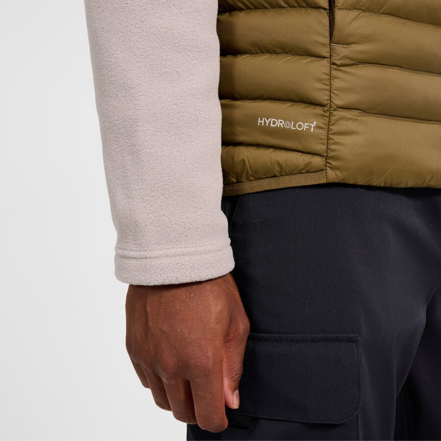 uomini vaskye sintetiche isolate gilet - marrone berghaus