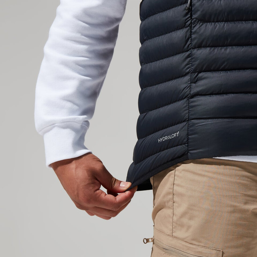 uomini vaskye gilet - nero berghaus
