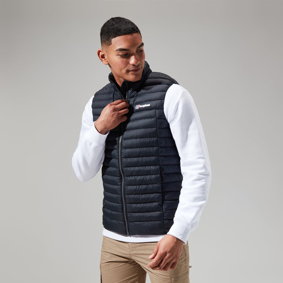 uomini vaskye gilet - nero berghaus