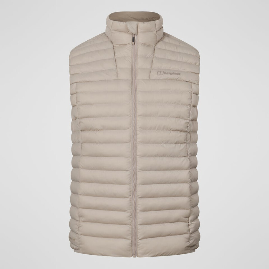 uomini vaskye sintetiche isolate gilet - grigio berghaus