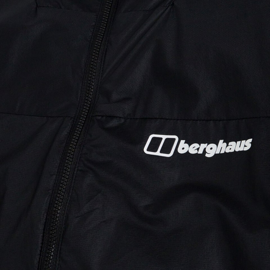 uomini mtn spigolo sintetico gilet - nero berghaus